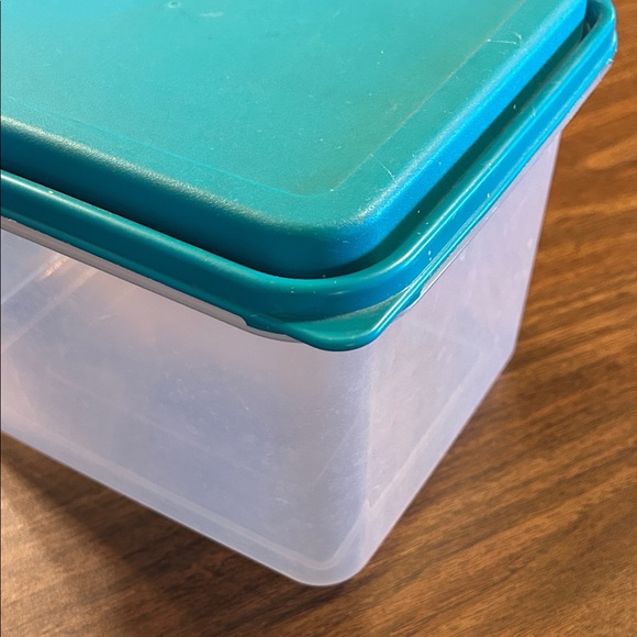 Blue Storage Container with Handle - Picture 8 of 8